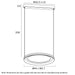 Buy LED Pendants Australia FULCRUM LED Pendant W400mm Grey 3000K - FULCRUM PE40-GY