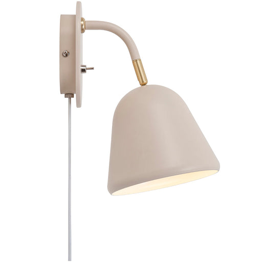 Buy Bedside Reading Lights Australia Fleur Bedside Reading Light Beige Metal - 2112101001