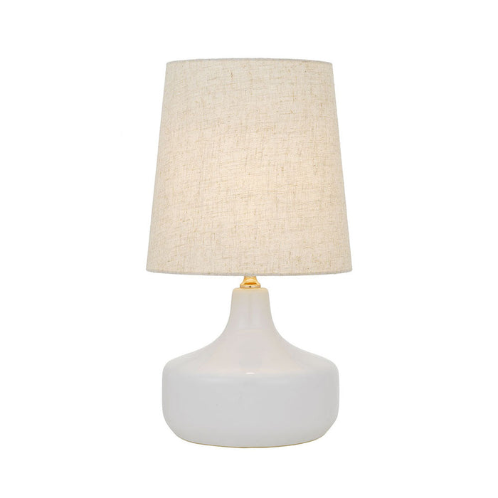 Buy Table Lamps Australia Gabino 1 Light Table Lamp White & Ivory - GABINO TL-WHIV
