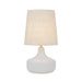 Buy Table Lamps Australia Gabino 1 Light Table Lamp White & Ivory - GABINO TL-WHIV