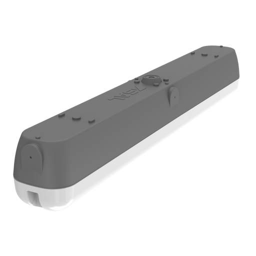 Buy LED Batten Lights Australia Gibraltar LED Batten Light 15W Grey Polycarbonate 3CCT - SL9722/15TC