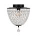 Buy DIY Batten Fix Lights Australia Grace Batten Fix 230mm BLack & Frost - GRACE BF.23-BK