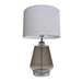 Buy Table Lamps Australia Harper 1 Light Table Lamp Smoke & White - HARPER TL-SMWH