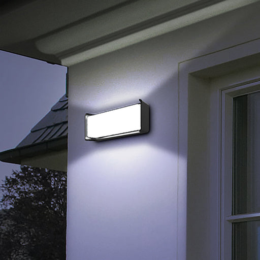 Buy Exterior Wall Lights Australia HEKA LED Exterior Wall Light Dark Grey 13W 3000K IP65 - HEKA1
