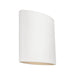 Buy Exterior Wall Lights Australia Herron LED Exterior Wall 2 Lights White Metal - HERR2EWHT