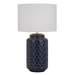 Buy Table Lamps Australia Heshi Table Lamp W300mm Blue Ceramic - HESHI TL-BLWH