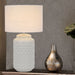 Buy Table Lamps Australia Heshi Table Lamp W300mm White Ceramic - HESHI TL-WH