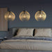 Buy Pendant Lights Australia VENEZUELA Pendant 3 Lights Black / Gold Steel - 900167N