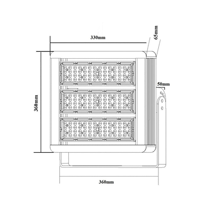 Buy LED High Bay Lights Australia Hib LED High Bay Light Aluminium / PC 6000K - HIB7