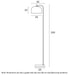 Buy Floor Lamps Australia Hoff Floor Lamp Antique Gold Iron Black Marble - HOFF FL-BKOM