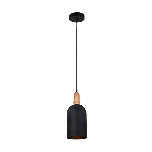 Buy Pendant Lights Australia HORTEN Oblong 1 Light Pendant Black - HORTEN2