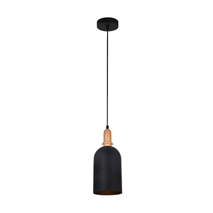 Buy Pendant Lights Australia HORTEN Oblong 1 Light Pendant Black - HORTEN2