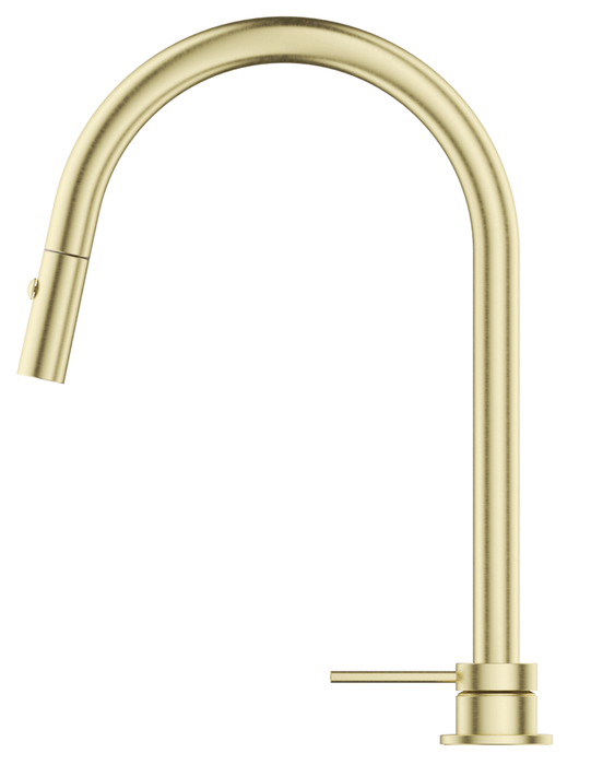 Mica Pull-Out Hob Mixer Set French Gold - HSK-5-PO-FG