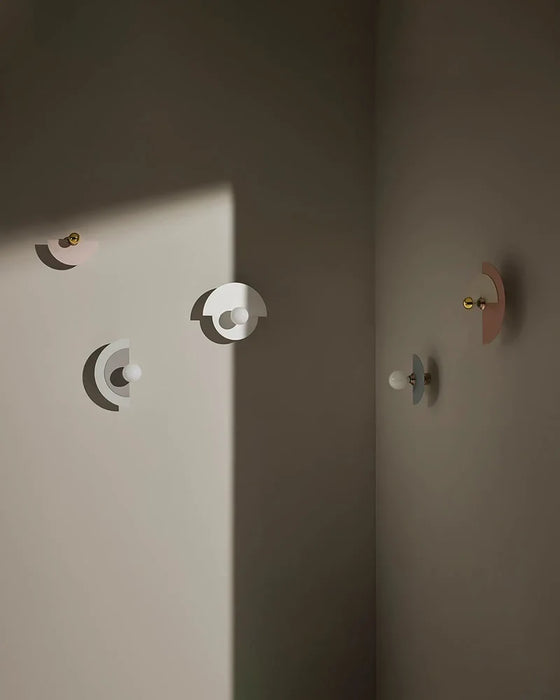 Haban 180mm Large Wall Light White - ARO.A1053/15/BCO+1088/35/TBC