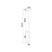 Buy Mini Pendants Australia IDA Interior Tube 1 Light Pendant Black With Blonde Wood - IDA1