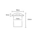 Buy Inground Lights Australia Exterior 12V MR16 Recessed Inground 4 Ways Light 316 Stainless Steel IP67 - IGM4SS