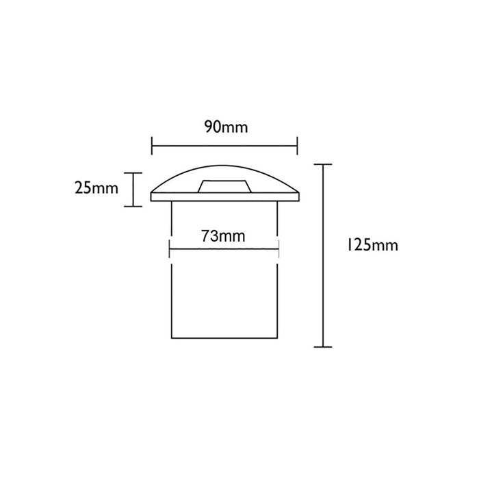 Buy Inground Lights Australia Exterior 12V MR16 Recessed Inground 3 Ways Light 316 Stainless Steel IP67 - IGM3SS