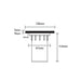 Buy Inground Lights Australia Exterior 12V MR16 Recessed Inground Up Light Brass Square IP67 - IGMLSQBR