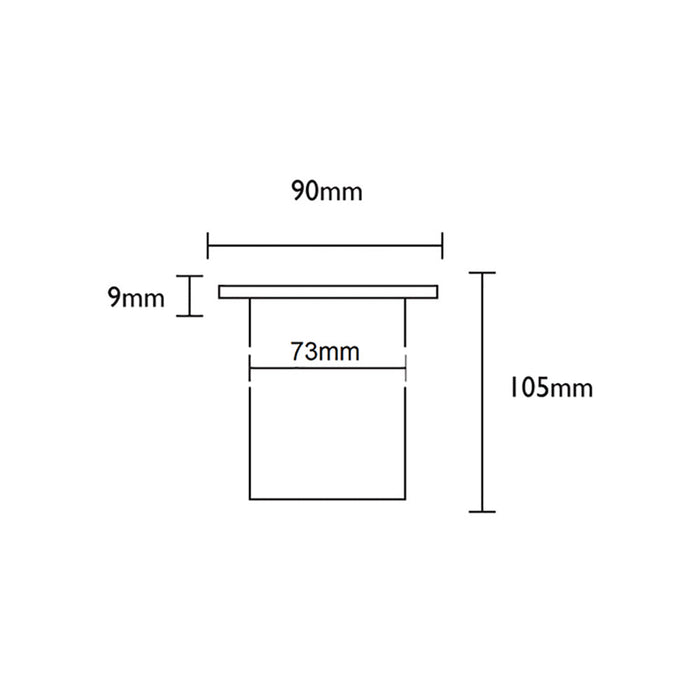 Buy Inground Lights Australia Exterior 12V MR16 Recessed Inground Up Light 316 Stainless Steel IP67 - IGMSMSS
