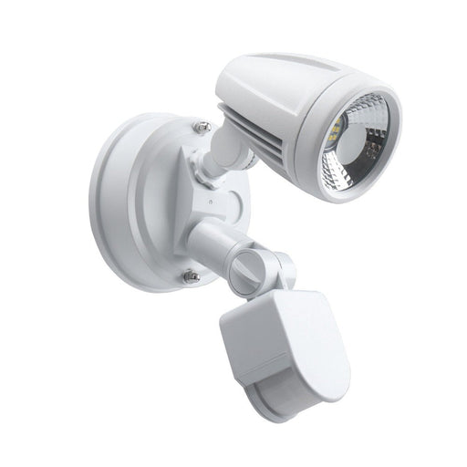 Buy Security Wall Lights Australia ILLUME Security Wall Light White Aluminium / Polycarbonate 5000K - ILLUME EX1S-WH