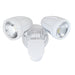 Buy Security Wall Lights Australia ILLUME Security Wall 2 Lights White Aluminium / Polycarbonate 5000K - ILLUME EX2S-WH