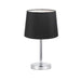 Buy Table Lamps Australia Adam 1 Light Table Lamp Black, Chrome - ADAM TL-BK
