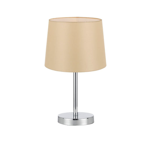 Buy Table Lamps Australia Adam 1 Light Table Lamp Vanilla, Chrome - ADAM TL-VN