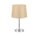 Buy Table Lamps Australia Adam 1 Light Table Lamp Vanilla, Chrome - ADAM TL-VN