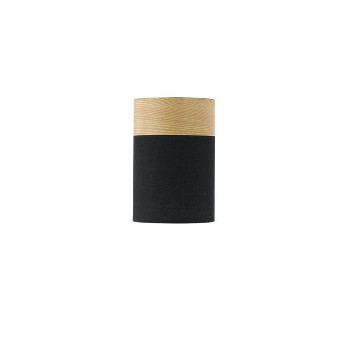 Buy DIY Batten Fix Lights Australia Akira 1 Light Batten Fix 150mm Black, Oak - AKIRA BF-BK+OAK