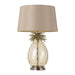 Buy Table Lamps Australia Ananas 1 Light Table Lamp 380mm Champagne, White - ANANAS TL-CHM