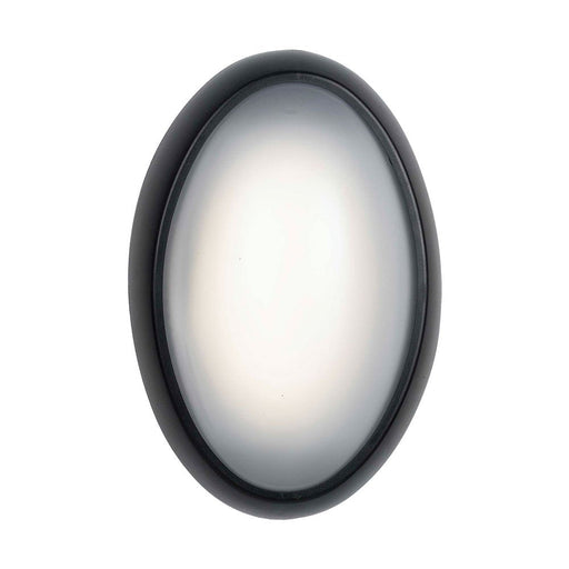 Buy LED Bunker Lights Australia Andra LED Oval Bunker Light 4000K IP65 Black - ANDRA EX8-BK
