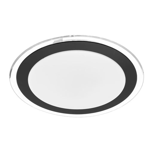 Buy LED Oyster Lights Australia Astrid LED Oyster Light 18W Tri-Colour 330mm Satin & Black - ASTRID OY33-BK3C