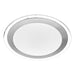 Buy LED Oyster Lights Australia Astrid LED Oyster Light 18W Tri-Colour 330mm Satin, Silver, Clear - ASTRID OY33-SL3C