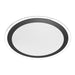 Buy LED Oyster Lights Australia Astrid LED Oyster Light 30W Tri-Colour 430mm Satin & Black - ASTRID OY43-BK3C