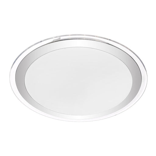 Buy LED Oyster Lights Australia Astrid LED Oyster Light 30W Tri-Colour 430mm Satin, Chrome, Clear - ASTRID OY43-CH3C