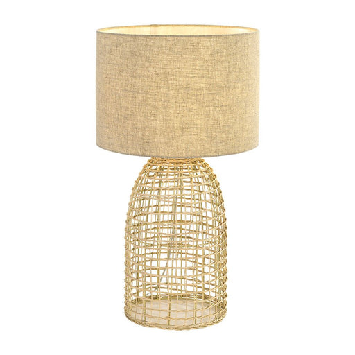 Buy Table Lamps Australia Bayz 1 Light Table Lamp 350mm Sand - BAYZ TL32-SD