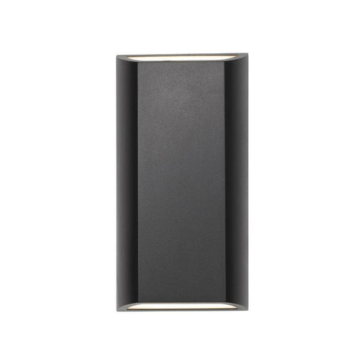 Buy Up / Down Wall Lights Australia Bloc LED Up-Down Wall Light Tri-Colour IP65 Black - BLOC EX8-BK3C