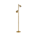 Buy Floor Lamps Australia Carson 1 Light Floor Lamp Antique Brass - CARSON FL-AB