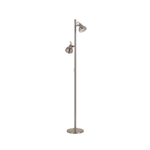 Buy Floor Lamps Australia Carson 1 Light Floor Lamp Nickel - CARSON FL-NK