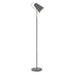 Buy Floor Lamps Australia Cheviot 1 Light Floor Lamp Concrete, Nickel - CHEVIOT FL-GYNK