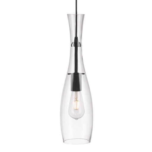 Buy Mini Pendants Australia Conie 1 Light Pendant 130mm Black, Clear - CONIE PE-BK+CL