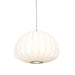 Buy Pendant Lights Australia Coote 1 Light Pendant 500mm Nickel, White - COOTE PE50-WH