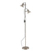 Buy Floor Lamps Australia Corelli 2 Light Floor Lamp Nickel - CORELLI FL2-NK