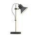 Buy Table Lamps Australia Corelli 1 Light Table Lamp Antique Brass, Black - CORELLI TL-DGY