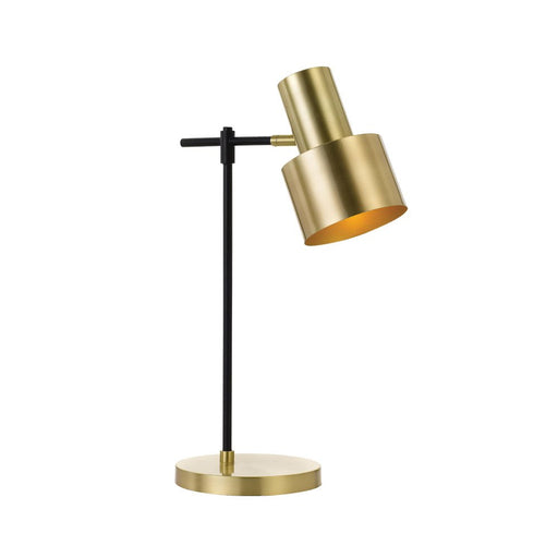 Buy Table Lamps Australia Croset 1 Light Table Lamp Black, Gold - CROSET TL-GD