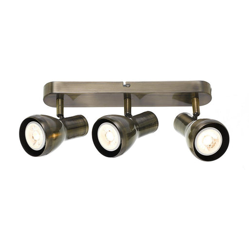 Buy Spotlights Australia Curtis 3 Light LED Spotlight Antique Brass - CURTIS SP3-AB