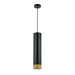 Buy Mini Pendants Australia Dakota 1 Light Pendant 120mm Black, Oak - DAKOTA PE-BK+OK