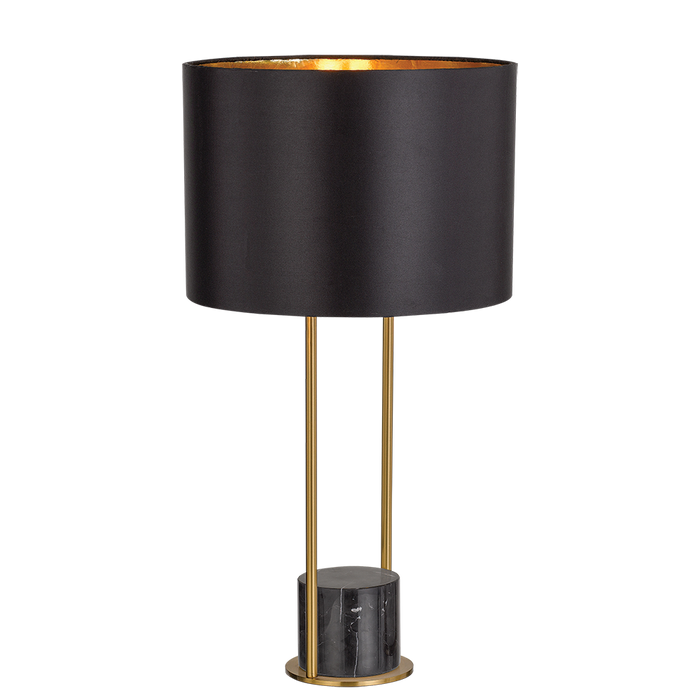 Buy Table Lamps Australia Desire 1 Light Table Lamp Black - DESIRE TL-BK+BK