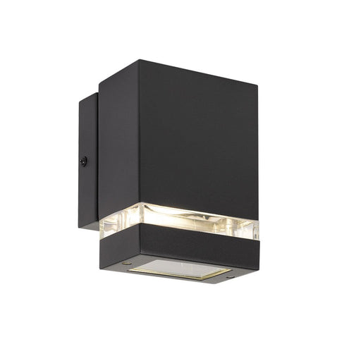 Buy Exterior Wall Lights Australia Dixon 1 Light Wall Light IP44 Black - DIXON EX1-BK
