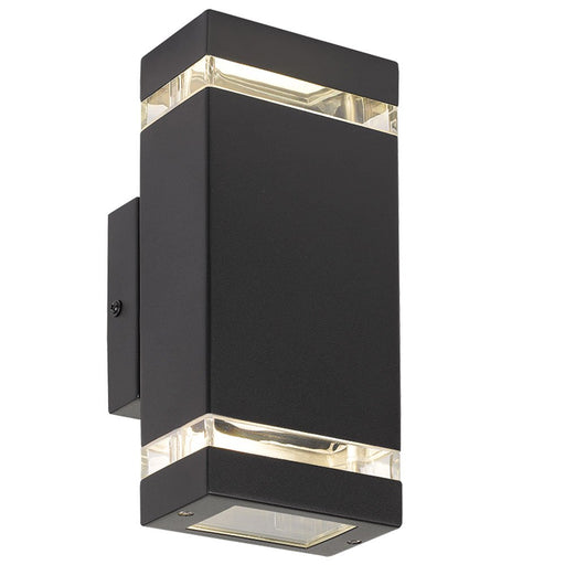 Buy Up / Down Wall Lights Australia Dixon Up-Down Wall Light IP44 Black - DIXON EX2-BK